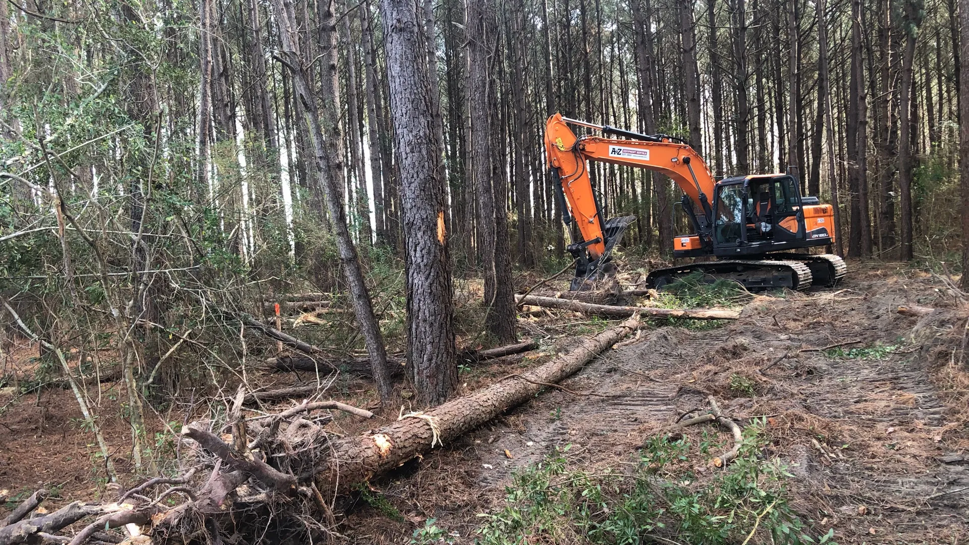 excavation contractor hero delco nc 1